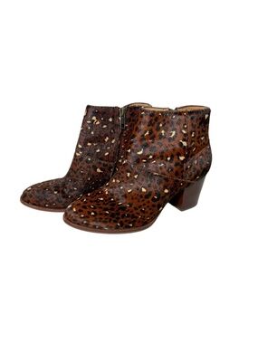 Madewell Rosie ankle boot real calf hair & leather women’s 6.5 EUC